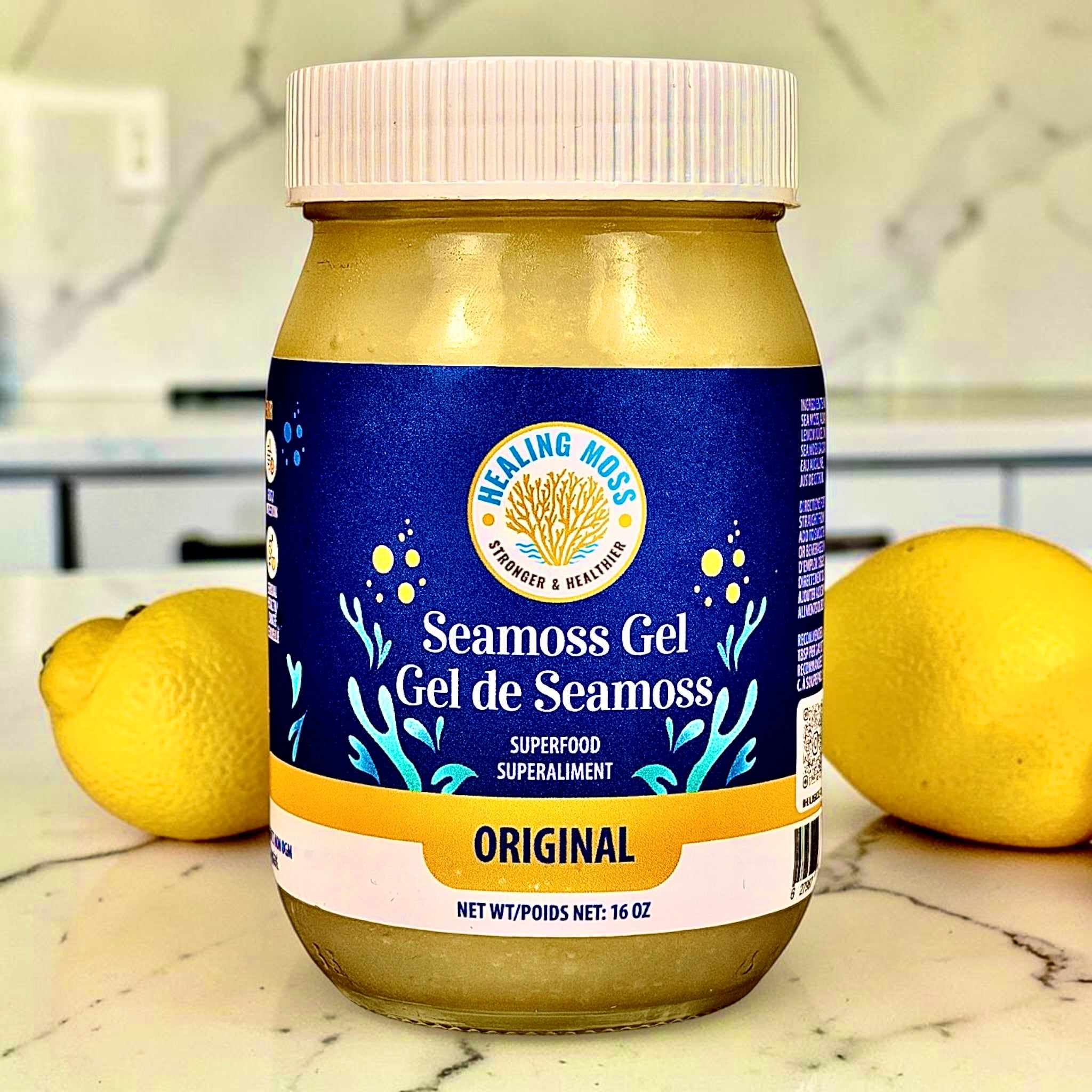 Original Sea Moss Gel | Pure Gold Sea Moss, Unflavored, 16oz