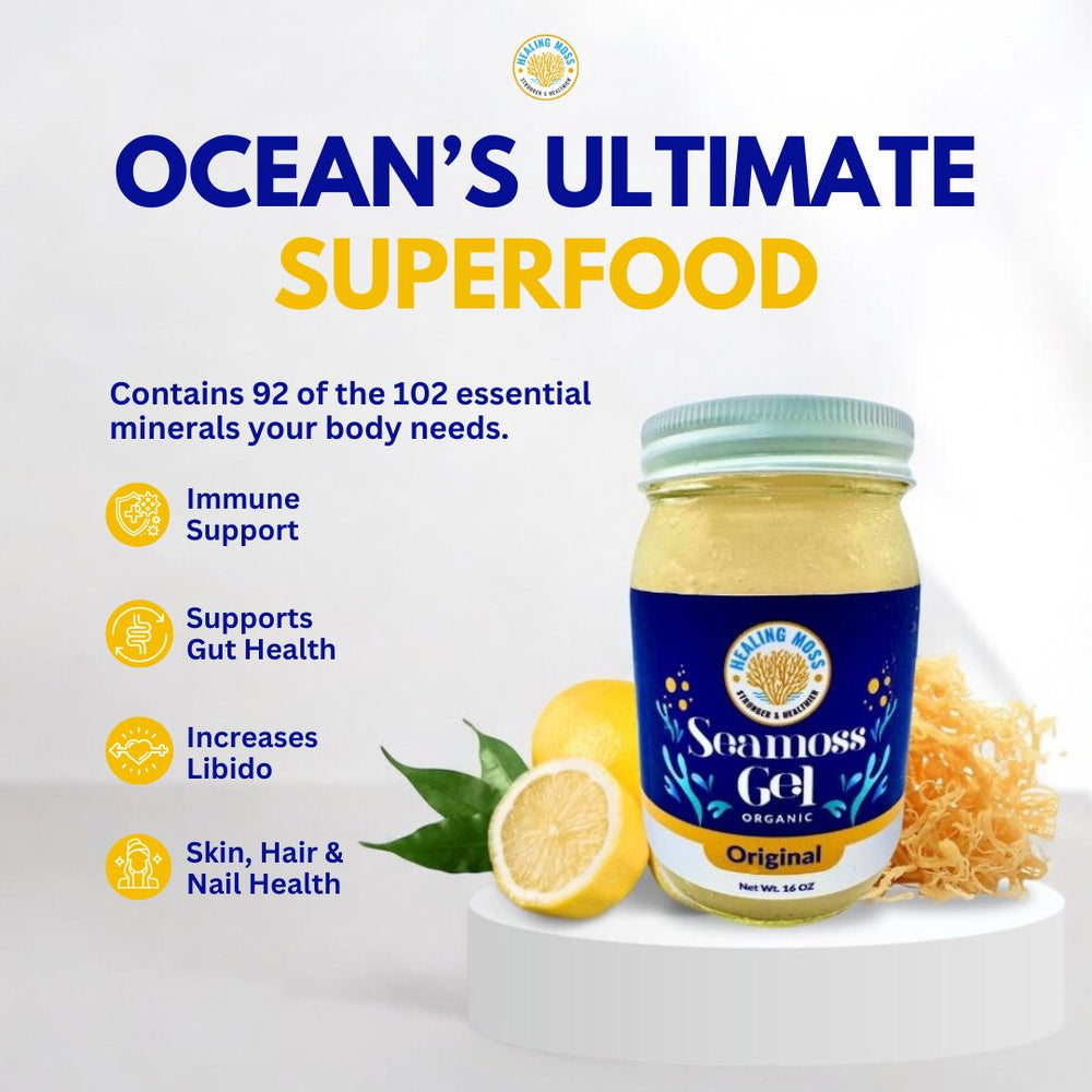 Sea Moss Gel Canada – refreshing sea moss superfood jar